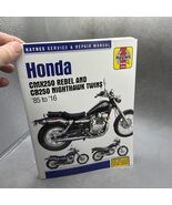 HONDA CMX250 REBEL AND CB250 NIGHTHAWK, 1985-2016 HAYNES By Haynes Publi... - $720.07 MXN