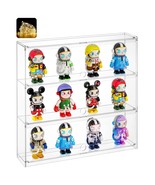 Acrylic Display Case For Mini Figures+Led Light,15.9&quot; Inch Wall Mounted/... - £26.89 GBP