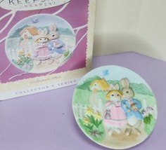Hallmark Keepsake Easter Ornament 1997 Spring Collection 4 Collectors Plate MIB - £12.65 GBP