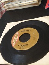 Etta James Fools Rush In 45 RPM Single Record Argo 1962 5424 - £7.77 GBP