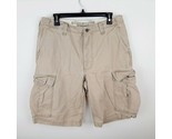 Polo Jeans Company Men&#39;s Cargo Shorts Size 34 Beige QI2 - £15.45 GBP
