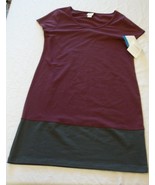 Women&#39;s Everlast Workout Dress Fitness Athletic Dress Wine Gray LARGE NEW - $27.84 CAD