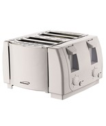 Brentwood 4 Slice Cool Touch Toaster in White - €79,18 EUR