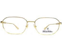 Brooks Brothers Eyeglasses Frames BB 1053 1001 Gold Square Full Rim 55-17-145 - $69.91