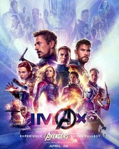 Avengers End Game Poster 2019 Marvel Comics Movie IMAX Print 24x36&quot; 27x40&quot; 32x48 - £8.71 GBP+