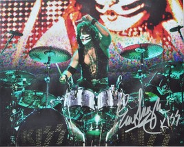 ERIC SINGER- KISS Signed Photo - Black Sabbath, Alice Cooper, Lita Ford, Badland - £147.76 GBP