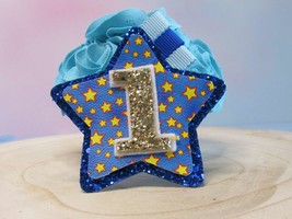 Boys Blue Birthday Number Badge/Pin Button - £10.48 GBP