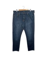 Lucky Brand Jeans Mens 38X30 410 Athletic Fit Straight Leg Dark Wash Blue - $29.77 CAD