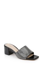 Jewel Badgley Mischka Harlyn Block Heeled Mules with Crystal Vamp - $84.53