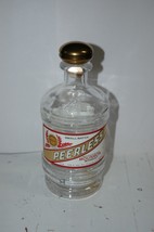 Empty Peerless Whiskey Bourbon Bottle Decanter 750ML  Cork  Stopper Clea... - $15.99