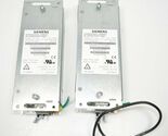 Lot of 2 SIEMENS 6SE6400-3CC01-0AB3 Micromaster 4 Sinamics AC Commutatio... - $74.24