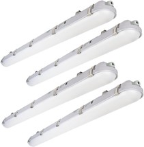 Dakason 4-Pack Led Vapor Tight Light 40W (80W Eq.) 4200Lm, 4Ft Outdoor Shop - $207.99