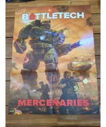 Battletech Mercenaries / Battle Of Tukayyid  22&quot; X 29 1/2&quot; Double Sided ... - $35.30 CAD