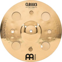 Meinl 12&quot; Trash Stack Cymbal Pair With Holes - Classics Custom Brilliant... - £162.18 GBP
