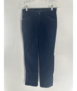 Lee Jeans Women&#39;s 4M Blue Flex Motion Regular Fit Straight Leg Mid Rise ... - $267.12 MXN