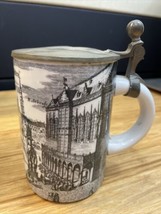 Vintage Original Unbranded Lidded Beer Stein Harde in Bremmen  KG Oktobe... - £19.55 GBP