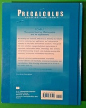 PRECALCULUS: MODELING OUR WORLD, COMAP PRELIMINARY EDITION, By Comap - £19.44 GBP