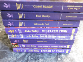 Love Inspired Suspense Jodie Bailey lot of 8 LP Christian Romance - £12.78 GBP