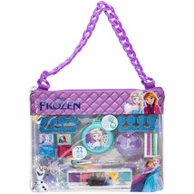 Disney Frozen - Townley Girl Chain Bag Optimist Cosmetic Beauty 22 pc Makeup Set - £14.59 GBP
