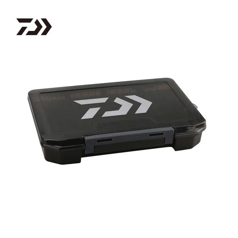 Blcak Color Multifunctional Daiwa Fishing Box Compartments Storage Case ... - $834.65 MXN