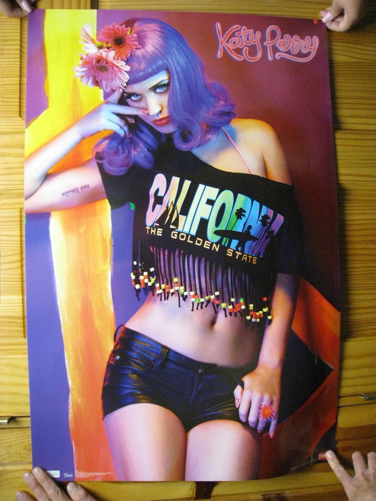 Katy Perry Poster California The D&#39;Oro Stato Katie - $179.99