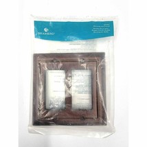 BRAINERD Architectural Double Decorator Espresso Ground Fault Wall Plate... - £7.05 GBP