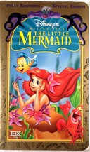 Walt Disney&#39;s The Little Mermaid [VHS 1998 Special Edition] 1989 Jodi Be... - £0.88 GBP
