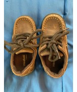 Pre Owned Weebok Brown Shoes for Kids Size 7 *Nice Condition* LL1 - $20.50 CAD