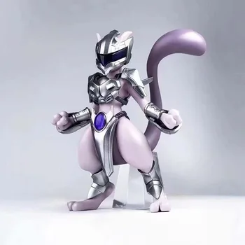 New Pokemon Mecha Mewtwo Anime Action Figure Toys 11Cm - £12.43 GBP