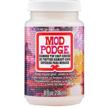 8oz Diamond Top Coat - Durable All-in-One Sealer for Craft Projects - $29.65