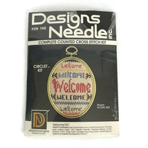 Designs for the Needle Welcome/343 A Counted Cross Stitch Kit - Lois Tho... - £8.74 GBP