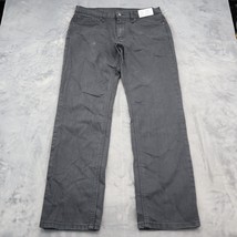 Levis Pants Mens 34 Black Denim 541 Classic Straight Leg Low Rise Casual Jeans - £20.23 GBP
