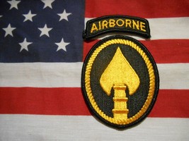 Special Operations Command Airborne (US Army Element) Color Sew-on Patch SAGU - £5.23 GBP