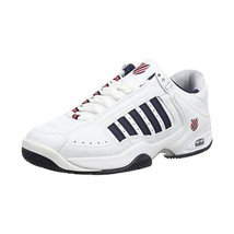 K-Swiss Performance Defier Rs, Men&#39;s Tennis Shoes, White (White/Dressblue/Fieryr - $233.00