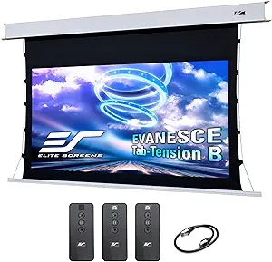 Evanesce Tab-Tension B, 120-Inch 16:9, 4K / 8K Hd, Recessed In-Ceiling E... - $1,668.99