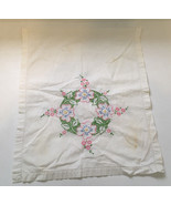 Vintage hand embroidered floral pattern table runner scarf shabby chic c... - €16,79 EUR