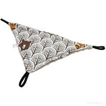 Corner triangle hammock mat for rodents, rats, guinea pigs - 37 x 27 x 27 - £17.53 GBP