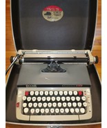 VTG Smith-Corona SCM Classic 12 Portable Typewriter w/ Hard Case - $773.04