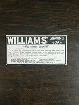 Vintage 1903 William Shaving Soap J.B. Williams Company Original Ad 1021 - $6.64