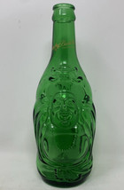 Lucky Buddha Green Inlightened Beer Bottle  8.5” China Used/Empty - $12.34