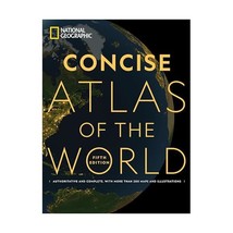 National Geographic Concise Atlas of the World: Authoritative and Complete, With - £24.48 GBP