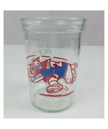 Vtg 1991 Welch&#39;s Jelly Juice Glass Tom &amp; Jerry Playing Football Turner 4... - $105.61 MXN