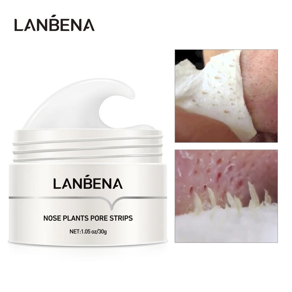 LANBENA New Style  Blackhead Remover Nose Mask Pore Strip Black Mask Peeling  Bl - £19.71 GBP