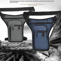 Men&#39;s Waist And Leg Bag Multi-functional Waterproof Shoulder - $19.99