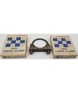 N) Lot of 2 Vintage Versatube Full Circle Clamps Exhaust MC-2 1/4&quot; - £7.93 GBP