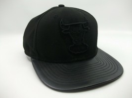 Chicago Bulls Windy City NBA Hat Black New Era M/L Snapback Baseball Cap - £18.86 GBP