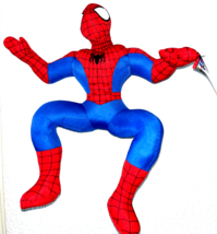 Spider Man 2004 Kellytoy Plush Large Big Spidey Marvel New - £33.64 GBP