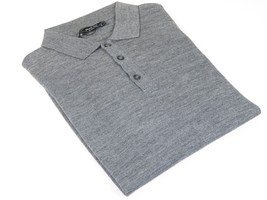 Mens PRINCELY Soft Merinos Wool Sweater Knits Lightweight Polo 1011-40 M... - £55.94 GBP