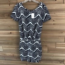 NWT J. Crew Factory Short Sleeved Silk Like Romper Size 00 pockets - £26.50 GBP