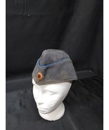 1967 GERMAN GARRISON Wool Hat Cap GERMANY ARMY MILITARY ORIGINAL Soldier... - $19.99